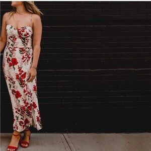 Reformation Kourtney Maxi Dress In Georgette
